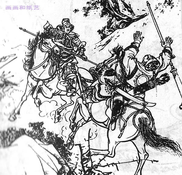 杨业归宋11杨廷昭一马当先拦住辽将去路大叫休伤我主