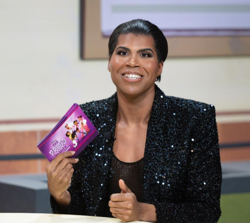 辣眼还是吸睛魔术师儿子抹胸长裙新造型ej酱举手投足像名媛优雅