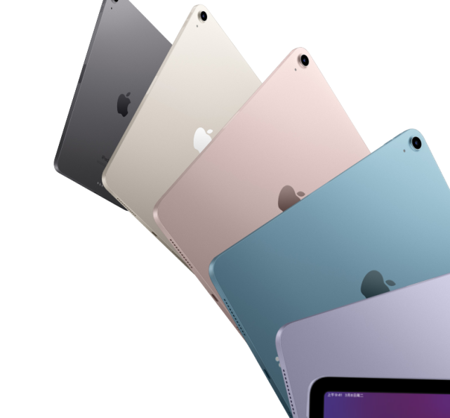 ipadair2022款今天正式发售4399元起共五种颜色