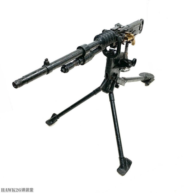 细看哈奇开斯m1914机枪一战法军制式武器罕见藏品令人心动