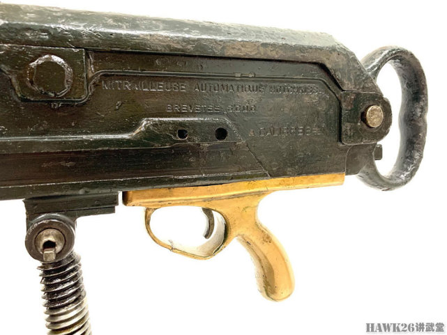 细看哈奇开斯m1914机枪一战法军制式武器罕见藏品令人心动