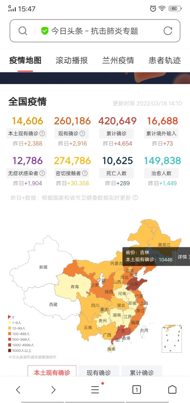 兰州最新疫情情况