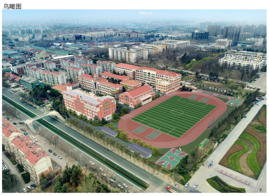 城阳区实验中学要扩建含6层综合教学楼风雨操场等