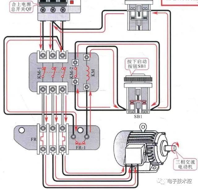 過熱保護繼電器的控制原理圖解