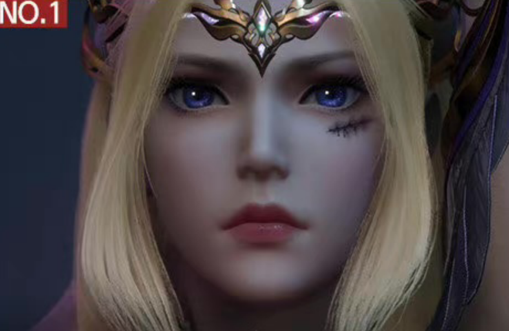 斗罗大陆光暗天使大战堕落天使陨落千仞雪毁容刀疤脸形象无比霸气