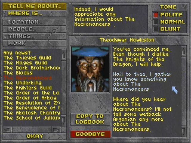 电脑rpg 游戏史#54:上古卷轴 2-匕首雨,暗黑破坏神