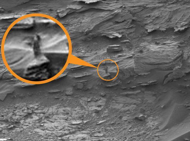 火星上金字塔照片图片