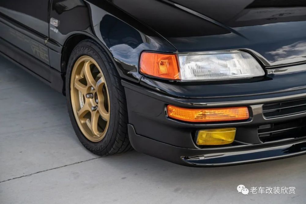 经典老车1988年本田crxsi爵士