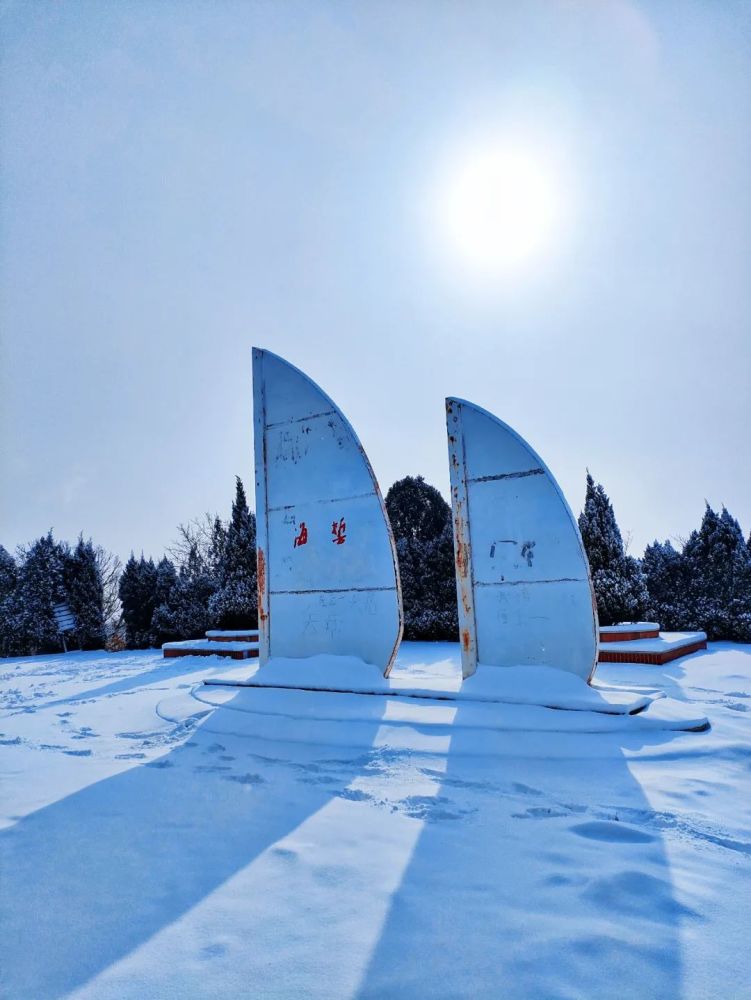 三月的春天下雪啦看看大連的雪景吧