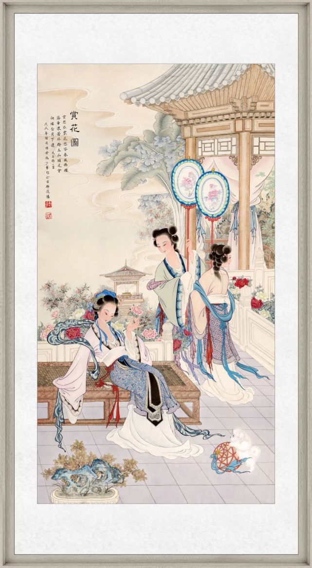 绘明眸皓齿 作美人画卷—著名画家冯少华作品欣赏