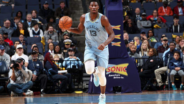 於孟菲斯灰熊隊(memphis grizzlies)的小賈倫·傑克遜(jaren jackson