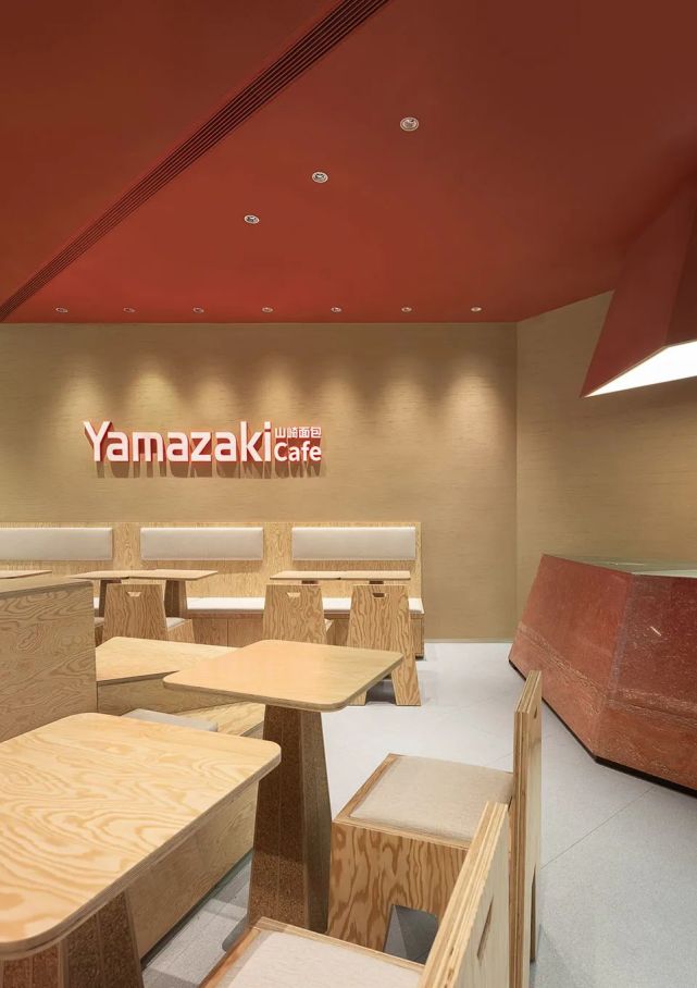 日本知名面包品牌yamazaki山崎面包久光中心店设计