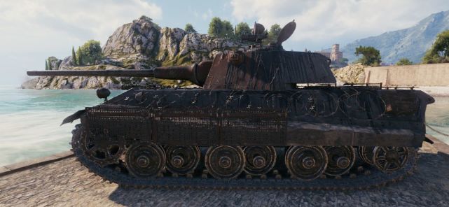 国服绝版!d系e-50化身"幽冥战魂" 暗黑版本它怎么样?坦克世界