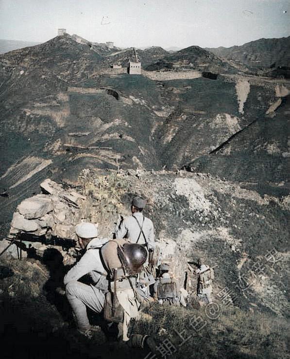 八路军长城抗战老照片:收复平型关,倒马关,紫荆关,插箭岭