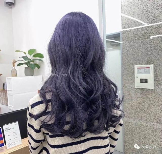 香芋紫梦幻的发色绝美