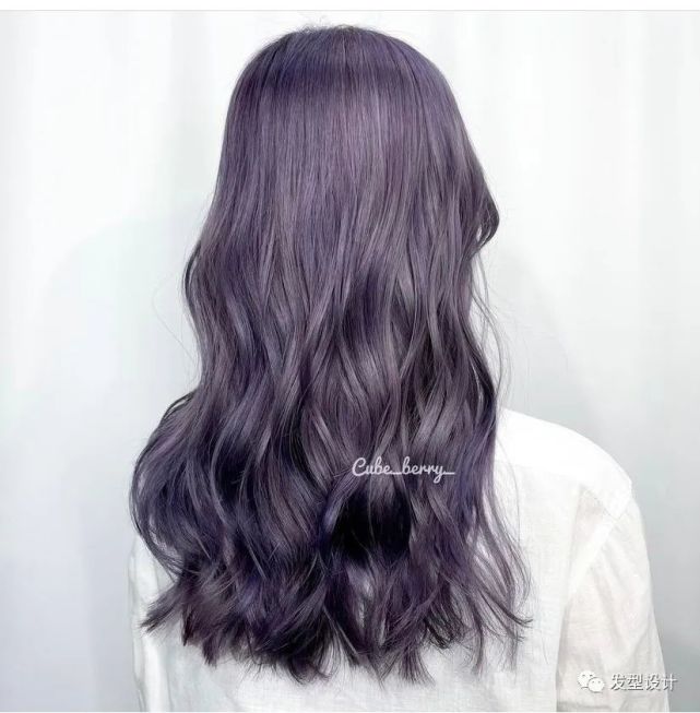 香芋紫梦幻的发色绝美
