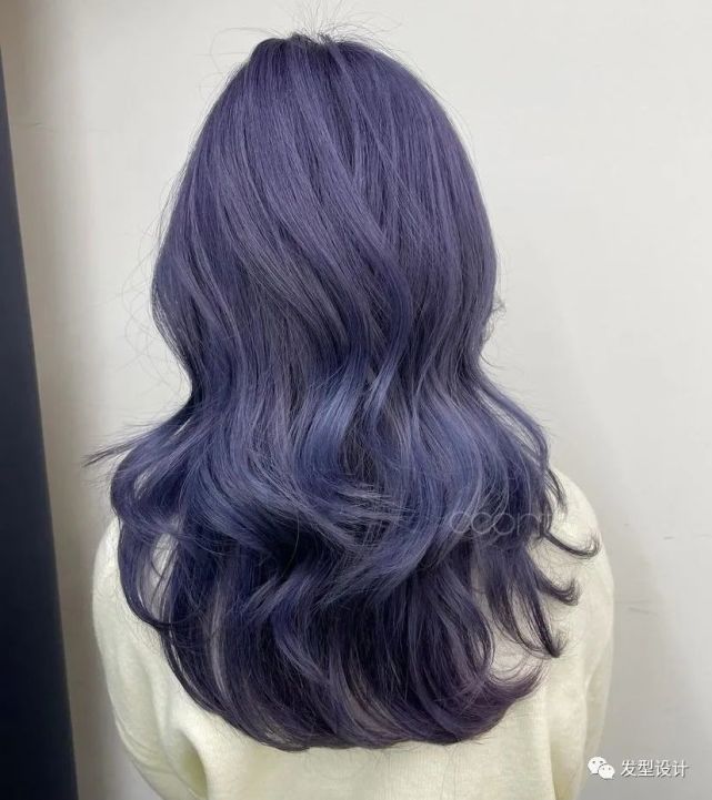 香芋紫梦幻的发色绝美