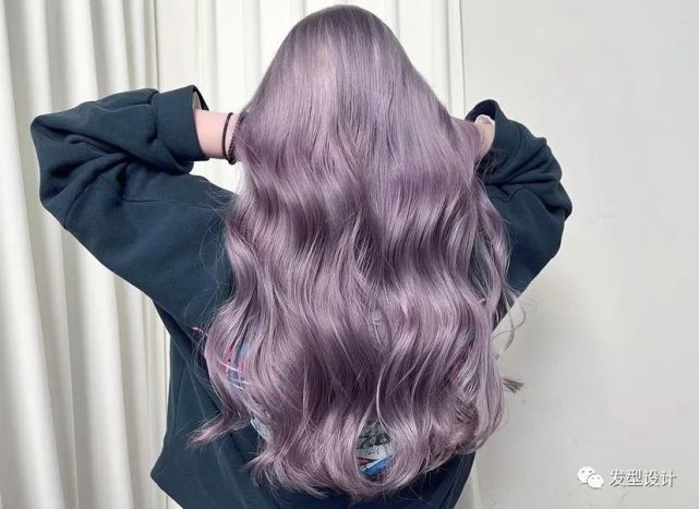 香芋紫梦幻的发色绝美