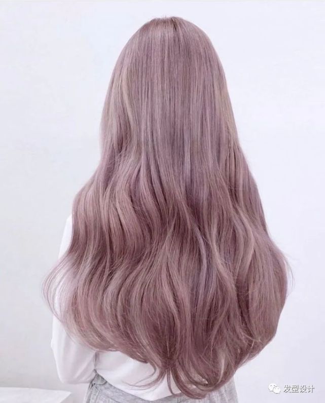 香芋紫梦幻的发色绝美