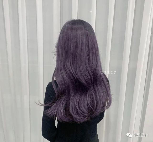 香芋紫梦幻的发色绝美