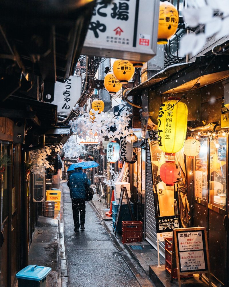 日本東京街頭風景