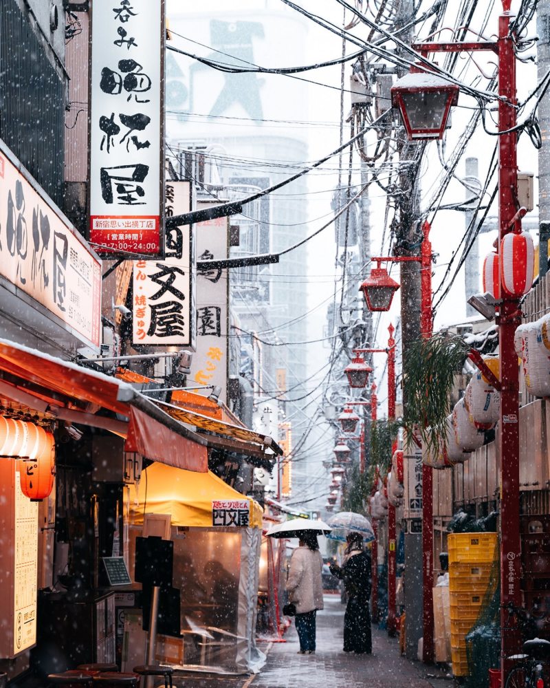 日本東京街頭風景