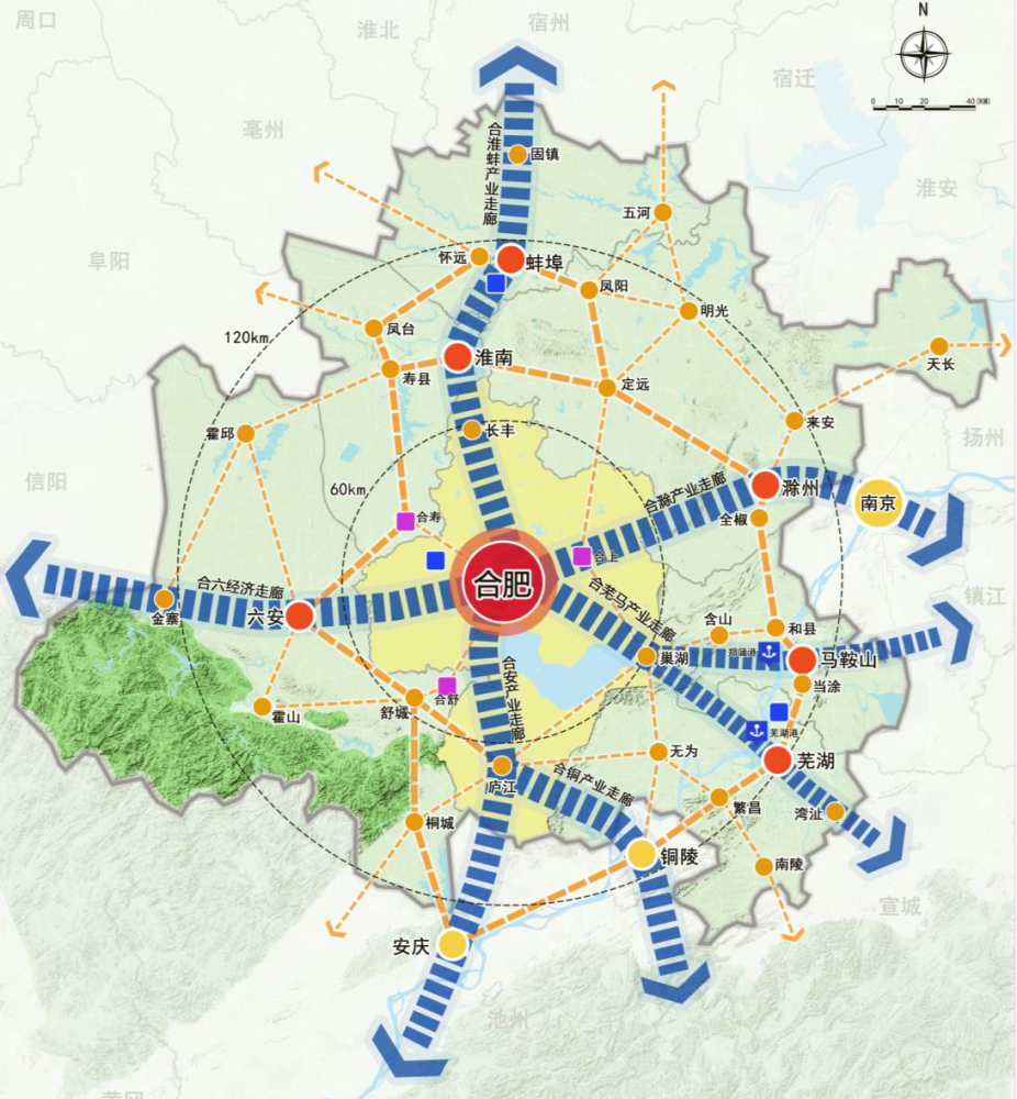 合肥都市圈空间结构巢湖保护与创新利用图建设中的滨湖国际科学交流