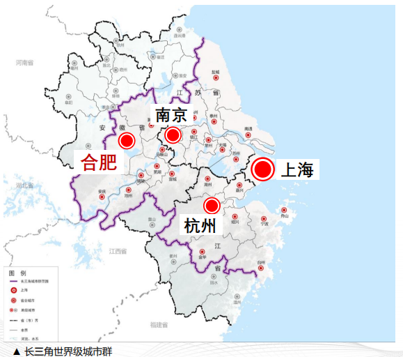 收藏合肥最新至2035年城市規劃圖公佈一核四心九副十八片區建1300萬