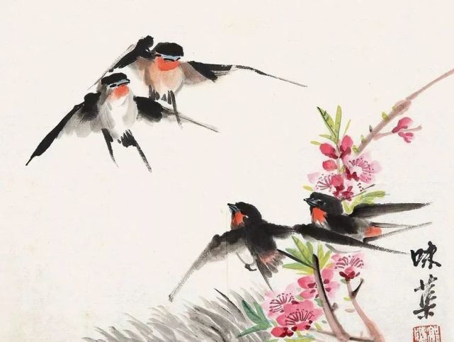 春燕|春分|任伯年|潘天寿|吴昌硕|百花|齐白石