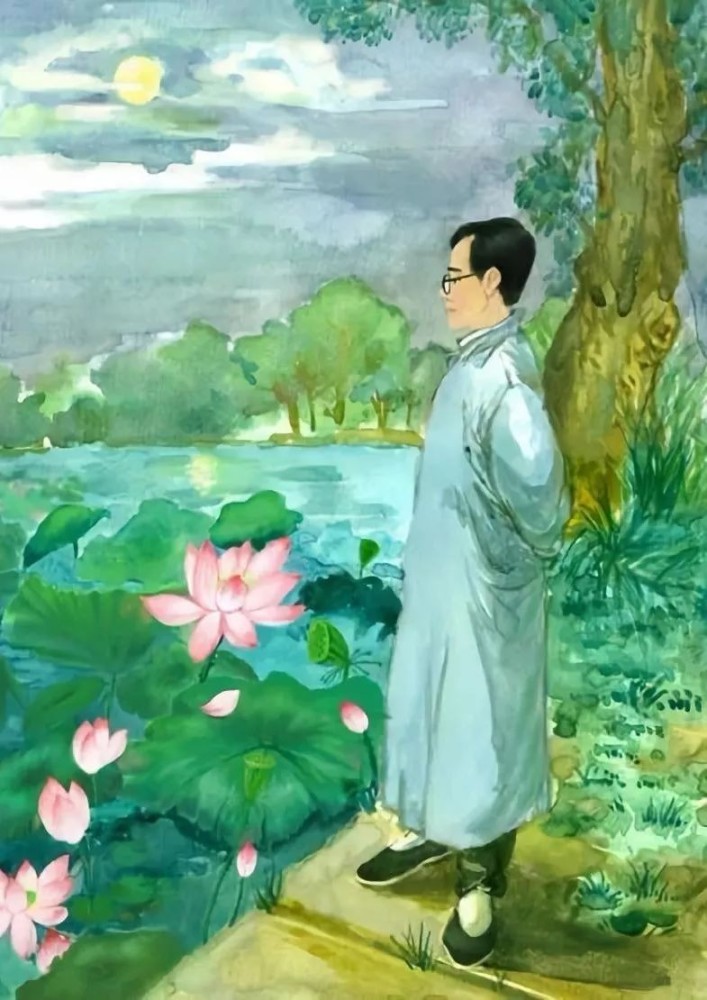 月夜有没有蝉鸣1927年荷塘月色作者朱自清为此陷入文坛公案