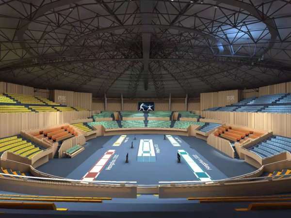 亚运新景观丨击剑馆长什么样快来杭电看ufo