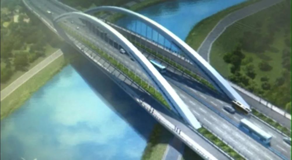 是六安市城北片区路网的重要组成部分,大桥的建成不仅解决了淠河总