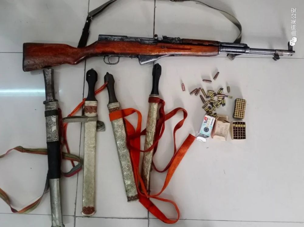 曲麻莱县公安局曲麻河乡派出所缉枪治爆行动成果