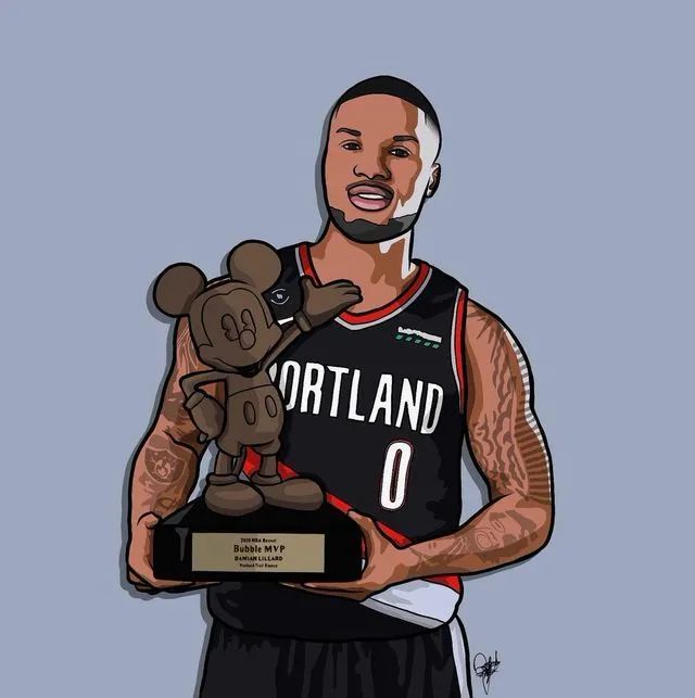 利拉德卡通漫画,开拓者的基石,换谁都不换他