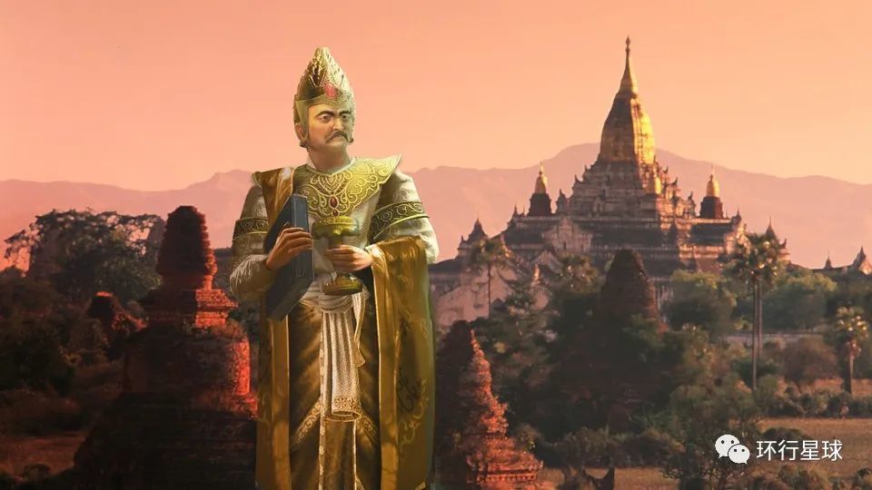 缅甸最后一个国王图片