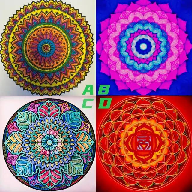 心理:你最喜欢哪幅曼陀罗画,测出你具有什么样的超能力