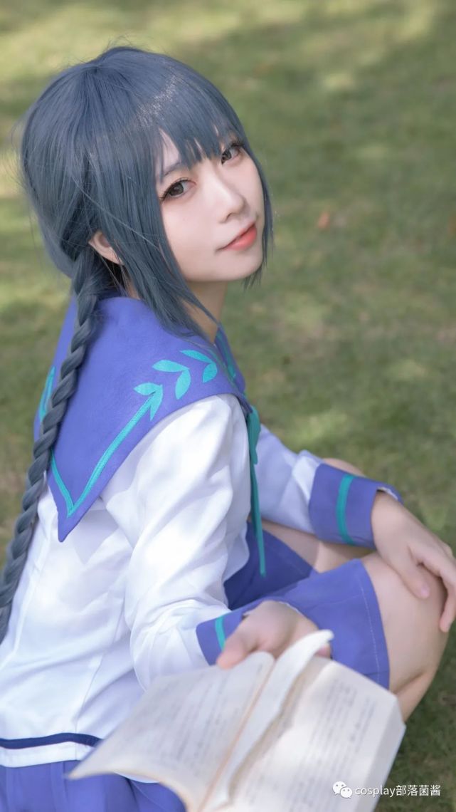 cos:文学少女天野远子cos正片@g44