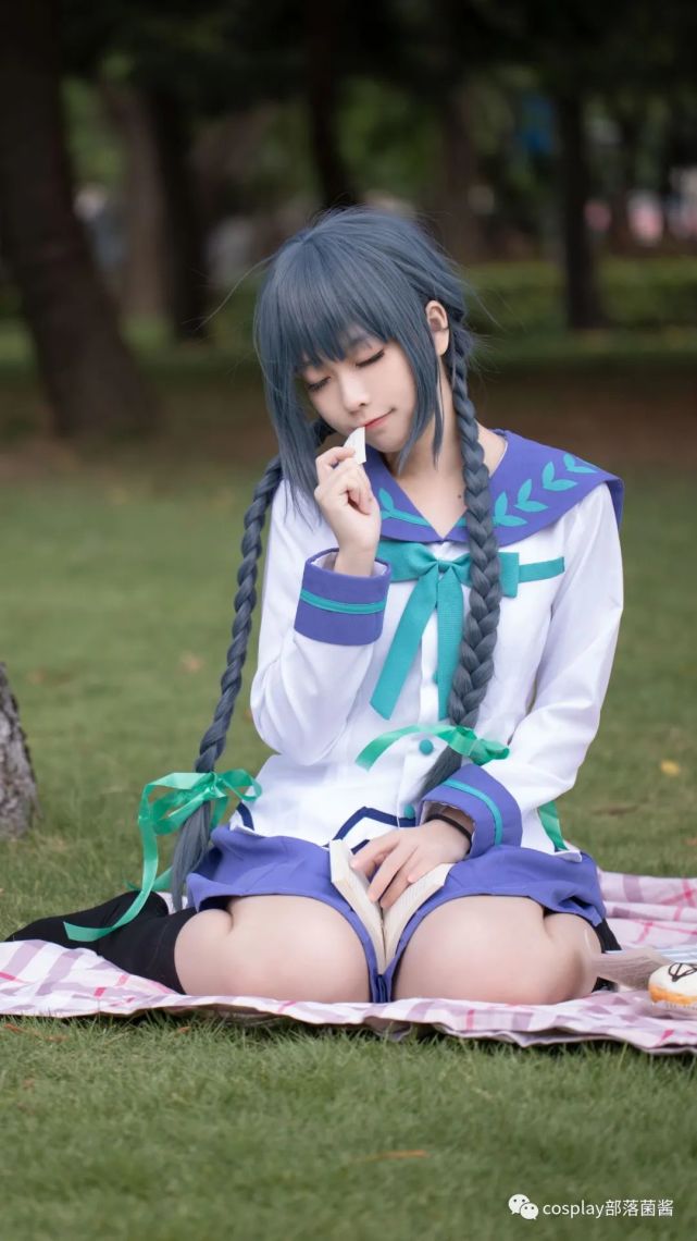 cos:文学少女天野远子cos正片@g44