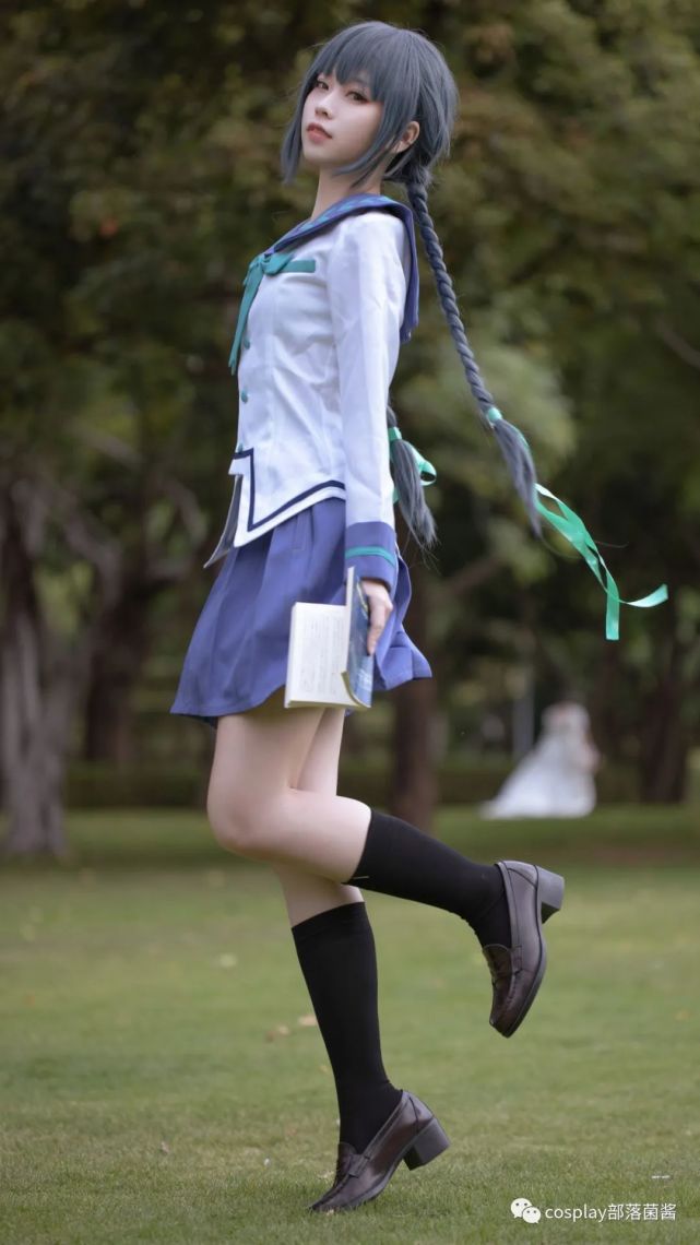 cos:文学少女天野远子cos正片@g44