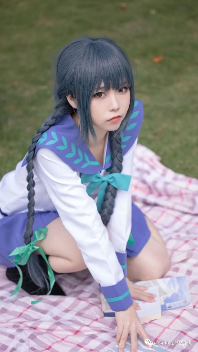 cos:文学少女天野远子cos正片@g44