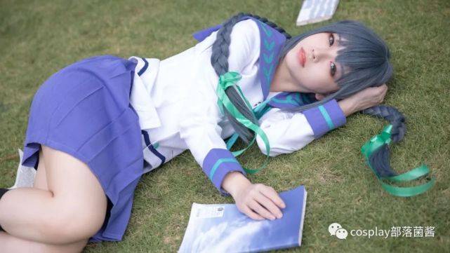 cos:文学少女天野远子cos正片@g44