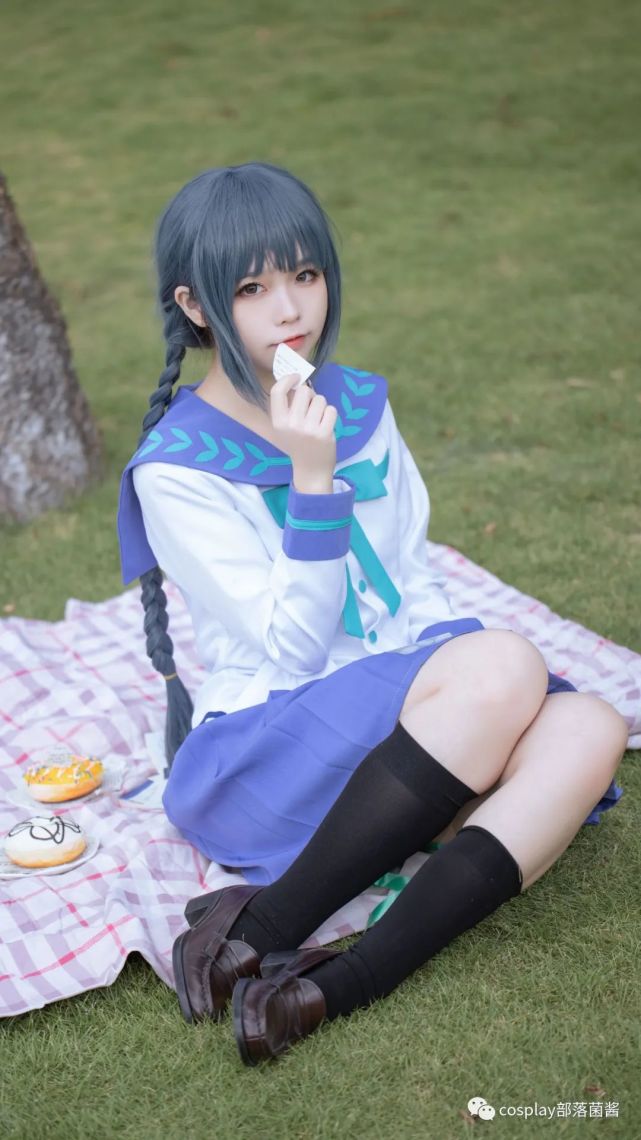 cos:文学少女天野远子cos正片@g44