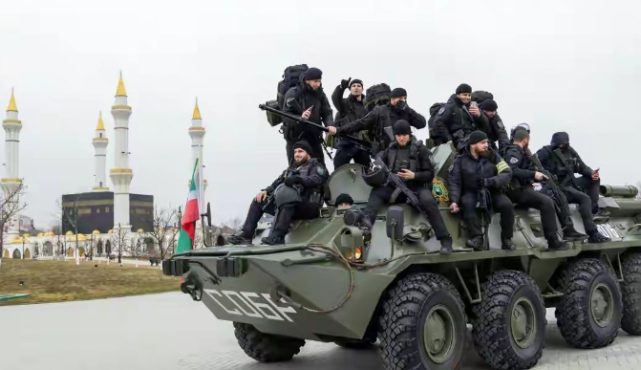 车臣国民警卫队图片