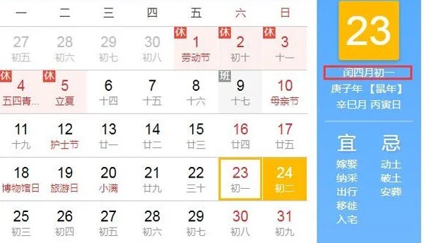 2022年是平年,共365天,這一年並沒有閏月,所以在這一年也是沒有閏幾月