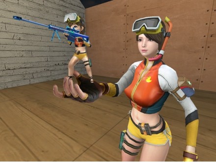 【cf】零—水下丽影如此火热,你还期待她的哪些衍生道具