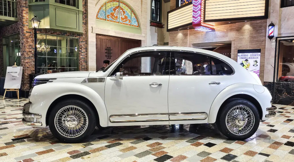 準備買車的有福 放大版越野 甲殼蟲 現身 回頭率堪比100萬的豪華車 天天看點