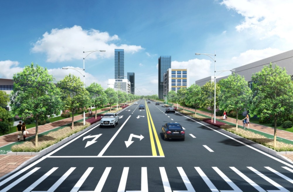 项目已动工,按照规划,海港路将按照城市次干路的标准建设为长690米,宽