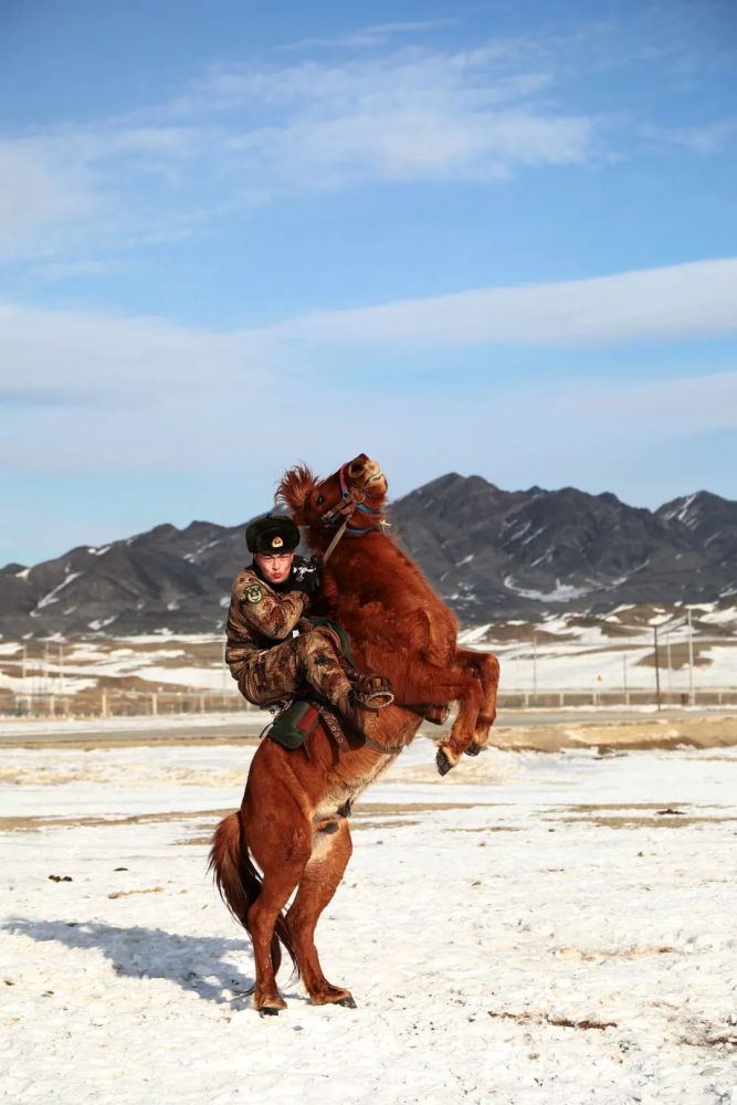 帅!军马教练员集训高清大图来袭!_腾讯新闻