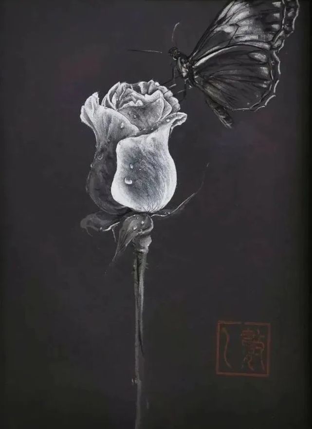 这位乡村美术老师的粉笔画,确实牛!