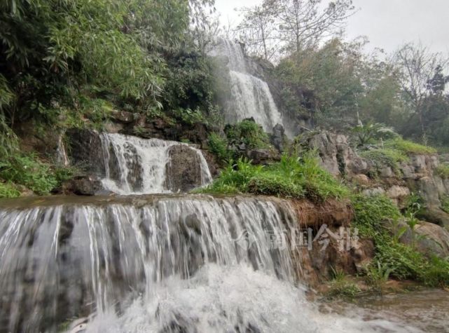 瀑布琤瑽,矫若游龙!柳州这处景观美爆了